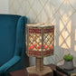 Handcrafted Wooden Moroccan Table Lamp (Design 1)