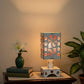 Handcrafted Wooden Moroccan Table Lamp (Design 3)